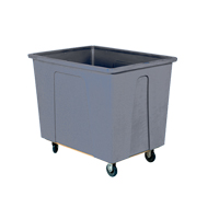 Box Truck, Polyethylene, 46" L x 34" W x 40" H, 25 cu. Ft. Volume, 600 lbs. Capacity Superchem Industries