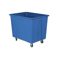 Box Truck, Polyethylene, 46" L x 34" W x 40" H, 25 cu. Ft. Volume, 600 lbs. Capacity Superchem Industries