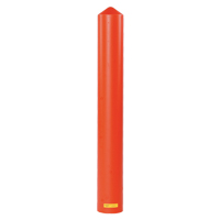 Enveloppe lisse pour butoir, 6" dia. x 56" l, Rouge Superchem Industries