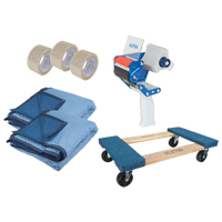 Moving Kit, Wood Frame, 18" W x 30" L, 1000 lbs. Capacity Superchem Industries