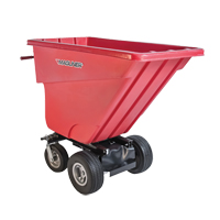 Motorized Tilt Truck, 13,5 pi³ Capacity, 45" H x 27" W x 68" D Superchem Industries