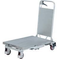 Table &eacute;l&eacute;vatrice hydraulique manuelle &agrave; ciseaux, 27-1/2" lo x 17-5/8" la, Partiellement en acier inoxydable, Capacit&eacute; 400 lb Superchem Industries