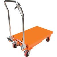 Hydraulic Scissor Lift Table, 32" L x 19-3/4" W, Steel, 1100 lbs. Capacity Superchem Industries