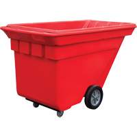 Techtruck Tilt Truck, Polyethylene, 5/8 cu. yd., 1000 lbs. Load Capacity Superchem Industries