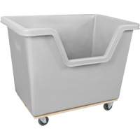 Chariot-caisse &agrave; c&ocirc;t&eacute; ouvert, Poly&eacute;thyl&egrave;ne, 45-3/4" lo x 31-1/4" la x 37-3/4" h, Volume 22 pi³, Capacit&eacute; 1000 lb Superchem Industries