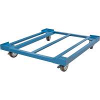 Pallet Dolly, 48.5" W x 43" D x 8" H, 3000 lbs. Capacity Superchem Industries