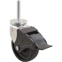 Emaxx RollX Wow Caster, Swivel with Brake, 4" (101.6 mm) Dia., 1200 lbs. (544.3 kg.) Capacity Superchem Industries