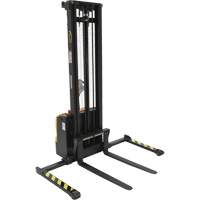 Double Mast Stacker, Electric Operated, 2200 lbs. Capacity, 150" Max Lift Superchem Industries