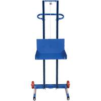 Low Profile Lite Load Lift, Hand Winch Operated, 400 lbs. Capacity, 55" Max Lift Superchem Industries