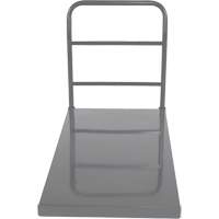 Platform Truck, 48" L x 24" W, 2000 lbs. Capacity, Rubber Casters Superchem Industries