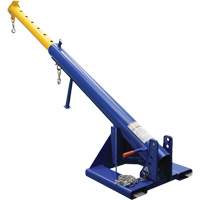 Orbit Boom Telescoping Forklift Crane Superchem Industries