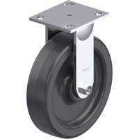 21 Series Medium-Duty Caster, Rigid, 8" (203.2 mm), Phenolic, 1250 lbs. (567 kg.) Superchem Industries