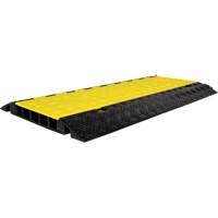 Powerhouse Medium-Duty Straight Cable Protector, 5 Channels, 36" L x 19.63" W x 2.25" H Superchem Industries