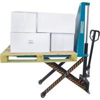 Manual Scissor Skid Lift, 45-1/4" L x 20-1/4" W, Steel, 3300 lbs. Capacity Superchem Industries