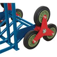 Stair Climbing Hand Truck, Steel Frame, 23-3/4" W x 45-5/8" H, 300 lbs. Capacity Superchem Industries
