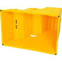 Industrial Step Stool, 3 Steps, 34-13/16" x 22-7/16" x 28-1/2" High Superchem Industries