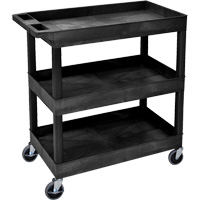 R&acirc;telier mobile, 3 tiers, 35-1/4" x 36-1/4" x 18", Capacit&eacute; 300 lb Superchem Industries