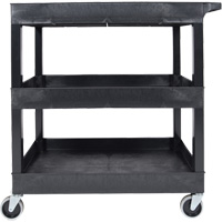 R&acirc;telier mobile, 3 tiers, 35-1/4" x 36-1/4" x 18", Capacit&eacute; 300 lb Superchem Industries