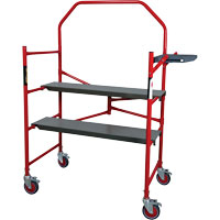 Buildman Portable Scaffold, 40-5/8" D x 4' H Superchem Industries