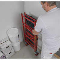 Buildman Portable Scaffold, 40-5/8" D x 4' H Superchem Industries