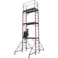 Buildman Baker Drywall Scaffold, 31" D x 6' H Superchem Industries