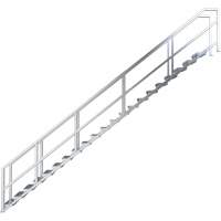 Syst&egrave;me d'escalier modulaire pour la construction de 17-21 marches SmartStairs, 157-1/2" ha Superchem Industries