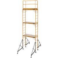 Trousse compl&egrave;te de tour d'&eacute;chafaudage pour cloison s&egrave;che de 18', 122" p x 236" h Superchem Industries