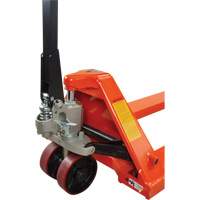 8' Long Fork Hydraulic Pallet Trucks, 96" L x 27" W, 4400 lbs. Capacity Superchem Industries