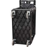 Utility Cart, 2 Tiers, 17-1/8" x 33-1/2" x 37-5/8", 550 lbs. Capacity Superchem Industries
