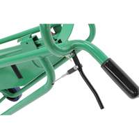 Powered Drum Hand Truck with Pneumatic Wheels Superchem Industries