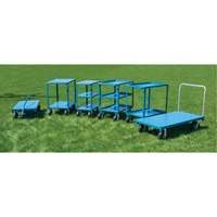 Heavy-Duty Platform Truck, 48" L x 24" W, 1200 lbs. Capacity, Flat Free Casters Superchem Industries