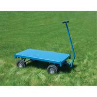 Outdoor Platform Wagon Truck, 24" W x 48" L, 1000 lbs. Capacity Superchem Industries