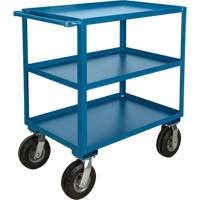 Outdoor Shelf Cart, 3 Tiers, 18" W x 39" H x 33" D, 1200 lbs. Capacity Superchem Industries