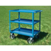 Outdoor Shelf Cart, 3 Tiers, 18" W x 39" H x 33" D, 1200 lbs. Capacity Superchem Industries