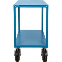 Outdoor Shelf Cart, 2 Tiers, 18" W x 39" H x 33" D, 1200 lbs. Capacity Superchem Industries