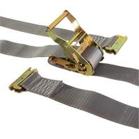 Tendeur d'arrimage logistique, Rochet, 2" la x 16' lo, Charge d'utilisation 1000 lb (454 kg) Superchem Industries