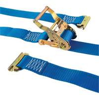 Tendeur d'arrimage logistique, Rochet, 2" la x 20' lo, Charge d'utilisation 1000 lb (454 kg) Superchem Industries
