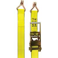 Tendeur d'arrimage pour treuil, Crochet en J, 3" , 30' , Charge d'utilisation max. 5400 lb (2449 kg) Superchem Industries