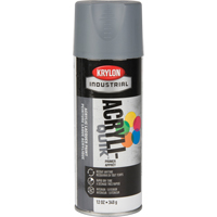 Industrial Acryli-Quik Lacquer, Grey, Very Flat, 12 oz., Aerosol Can Superchem Industries