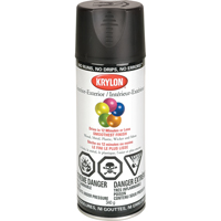Industrial Acryli-Quik Lacquer, Black, Semi-Flat, 12 oz., Aerosol Can Superchem Industries