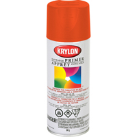 Fluorescent Spray Paint, Fluorescent Red/Orange, 11 oz., Aerosol Can Superchem Industries