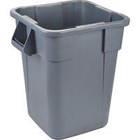 Square Brute&reg; Containers, Polyethylene, 40 US gal. Superchem Industries
