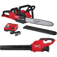 Cordless Chainsaw & Blower Kit, 16", Battery Powered, 18 V Superchem Industries
