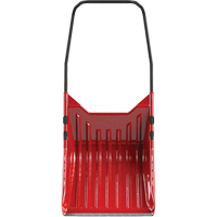 60L Sleigh Snow Shovel, Polypropylene Blade, Wearstrip Included Superchem Industries