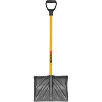 Pro Scraper Shovel, Polypropylene Blade, 18" Wide, D-Grip Handle Superchem Industries