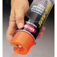 Industrial Quik-Mark Solvent-Based Inverted Marking Paint, 17 oz., Aerosol Can Superchem Industries