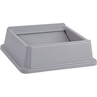 Untouchable&reg; Containers, Swing Lid, Plastic/Polyethylene, Fits Container Size: 19-3/4"x 19-3/4" Superchem Industries