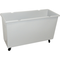 Mini Starcart Box Truck, Polyethylene, 48" L x 19" W x 28" H, 9 cu. ft. Volume, 300 lbs. Capacity Superchem Industries
