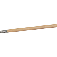 Structural Foam Push Broom Handle, Wood, ACME Threaded Tip, 15/16" Diameter, 60" Length Superchem Industries