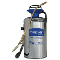 Premier Series Pro Sprayer, 2 gal. (7.6 L), Stainless Steel, 12" Wand Superchem Industries